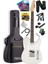 TLX-50WH Tele Kasa Gül Klavye 2 Single-Coil Manyetik Elektro Gitar 1