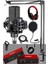 Special Paket-3 Stüdyo Ekipmanları Ses Kartı Condenser Mikrofon Kulaklık Stand Full Set 1