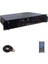 HB-4400 Mixer Amfi 4 Bölgeli 4 Çıkışlı Anfi Zonlu 4X100W Bluetooth USB 2