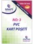 Kart Poşeti Dikey Pvc No:3 100X135 Şeffaf 910 10 37 1