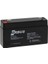 Orbus ORB-613 6 Volt 1.3 Amper Bakımsız Kuru Akü (98X25X52MM) 1