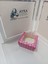 Pembe Puantiyeli Lokum Kutusu (8X8X3CM) 50'li 3