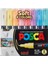 Posca 0.7 Su Bazlı Poster Markörü Soft Renk 8 Li 1