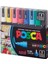 Posca 1.8-2.5 Su Bazlı Poster Markörü Anarenk 8 Li 1