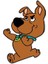 Scooby-Doo Motorsiklet,cam, Laptop, Kask, Araba Sticker 15X10 cm 1