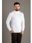 Erkek Beyaz Desenli Balıkçı Triko 1