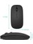 Kablosuz Mouse Fare Şarjlı Bluetooth Wireless Çift Modlu Sessiz 4