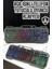 Q Klavye Rgb Işıklı Klavye ve Mouse Seti Kablolu Mouse Hediyeliş 2