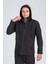 Suya Dayanıklı Slim Fit Softshell Kapüşonlu Erkek Mont 1