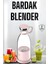 Bardak Blender Smoothie Meyve Sıkacağı Şarjlı Cam Taşınabilir 2
