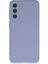 Samsung Galaxy S21 Kılıf Nano Içi Kadife Silikon - LILA-(5796) 1