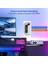 Nekuba Bağımsız Anahtarlı LED Aydınlatmalı 5'li Işıklı Akım Korumalı Köşeli Çoklu Priz, 2x USB - 2x Type-C Giriş, Metal Ön Panel 2