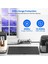 Nekuba Bağımsız Anahtarlı LED Aydınlatmalı 5'li Işıklı Akım Korumalı Köşeli Çoklu Priz, 2x USB - 2x Type-C Giriş, Metal Ön Panel 6