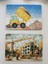 Ahşap Kamyon ve Inşaat Mini Puzzle | 36 Parça 4 +Yaş 2 Li Set 1