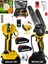 2 Li Set S 21 Vf 2 Akülü Çelik Şanzuman 2 Pala 2 Zincirli Şarjlı Ağaç Dal Kesme Bağ Budama Makası 1