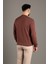 Erkek Kahve Basic O Yaka Triko 3