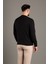 Erkek Siyah Basic O Yaka Triko 3