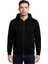 Erkek Kapüşonlu Fermuarlı Siyah Sweatshirt BGL-ST04790 1
