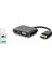 HADRON HDX7822 DISPLAY TO HDMI + VGA F ÇEVİRİCİ 4K 1080P 22CM 2