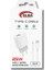 Elb-43 25W 2'li USB Başlık Type-C Kablolu Set Hızlı Şarj Akım Korumalı Şarj Seti 3