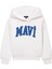 Mavi Logo Baskılı Beyaz Kapüşonlu Sweatshirt 6610110-70057 7