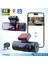 3 Kameralı 4K Ultra Hd Ön, Iç ve Arka Wifi Gps G-Sensör Park Modu Dashcam Kamera 1