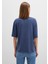 Lacivert TENCEL TM Modal Basic Tişört 1611897-70487 10