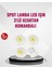 3 Lü Pilli Kablosuz LED Spot Lamba Seti Kumandalı Kolay Montaj Aydınlatma 1