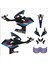 Rks Srk 125 R M Power Carbon Design Sticker Set 2