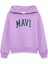 Mavi Logo Baskılı Kapüşonlu Mor Sweatshirt 7610035-70586 7