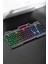 LED Işıklı Oyuncu Klavye USB Girişli Rgb Işıklı Q Klavye Mouse Hediyeli 2