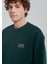 Mavi Logo Baskılı Yeşil Sweatshirt 0611716-81570 11