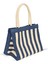 Lacivert Çizgili Hasır Tote Çanta 1912103-30717 10