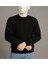 Erkek Oversize %100 Pamuk Siyah Sweatshirt – Alerji Yapmaz, Rahat ve Şık Günlük Kullanım 4