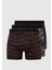 3lü Baskılı Siyah Boxer 0911420-900 6