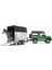 Bruder Land Rover Arazi Aracı ve At Nakil Aracı BR02592 2