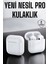 Yeni Nesil Pro Bluetooth Kulaklık Uzun Pil Ömrü Beyaz 1