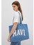 Mavi Logo Baskılı Denim Çanta 1912566-80195 6