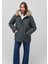 Kapüşonlu Yeşil Parka 1110533-71598 9