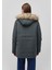 Kapüşonlu Yeşil Parka 1110533-71598 11