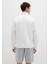 Yarı Fermuarlı Beyaz Basic Sweatshirt 0S10278-70057 10