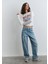 Lisa 90lar Tokalı İndigo Mavisi Jean Pantolon 1010938-89253 11