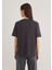 Baskılı Antrasit Tişört 1612978-86952 10