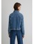 Megi Mavi Premium Indigo Mavisi Jean Ceket 1110389-89162 10