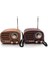 Ahşap Retro Radyo 1