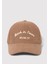Back In Town Nakışlı Kahverengi Şapka 0911883-70218 7