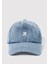 M Nakışlı Denim Şapka 1913304-84596 8
