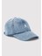 M Nakışlı Denim Şapka 1913304-84596 9