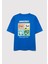 Minecraft Baskılı Mavi Tişört 6610342-82491 9