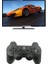 Çift Titreşimli USB Kablolu Oyun Kolu Pc Uyumlu Vibration Gamepad 7